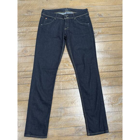 Hudson Triangle Flap Pocket Stretch Denim Jeans - Woman's Size 30 - W422DCC - Picture 3 of 16